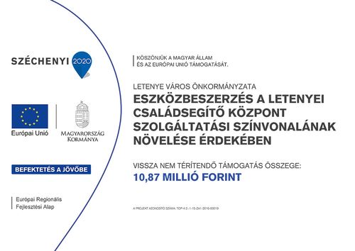 EszkozbeszerzesALetenyeiCsaladsegitoKozpontSzolgaltatasi